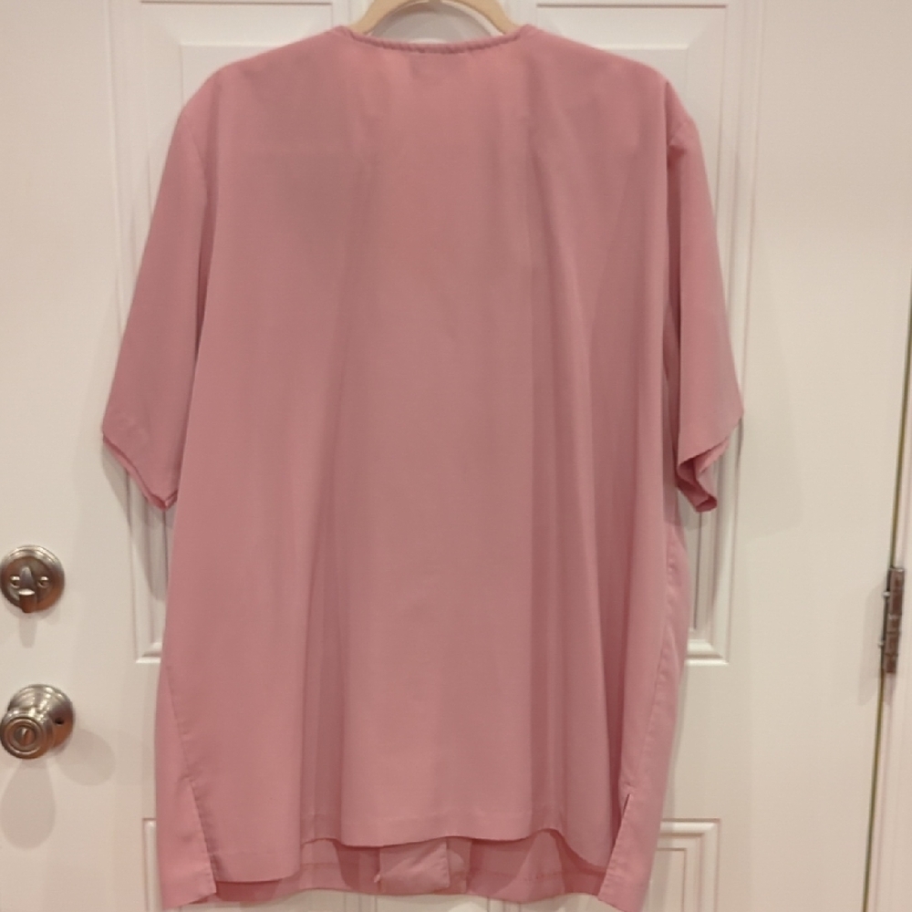 Pink Button-Up Blouse - Picture 3 of 3